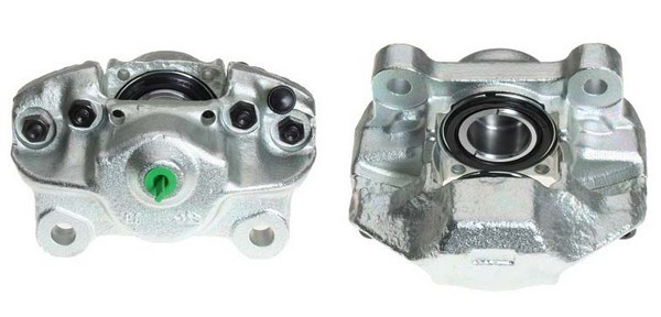 Bromsok, Framaxel, Vänster, Bakom axeln Budweg caliper 34102 BUDWEG CALIPER