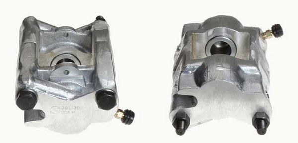 Bromsok, Bakaxel, Framför axeln, Vänster Budweg caliper 341034 BUDWEG CALIPER