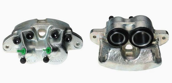 Bromsok, Framaxel, Framför axeln, Vänster Budweg caliper 341040 BUDWEG CALIPER