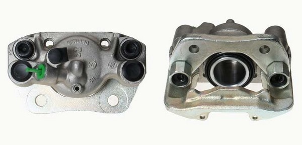 Bromsok, Framaxel, Framför axeln, Vänster Budweg caliper 341054 BUDWEG CALIPER