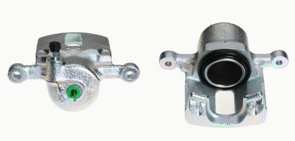 Bromsok, Framaxel, Framför axeln, Vänster Budweg caliper 341074 BUDWEG CALIPER