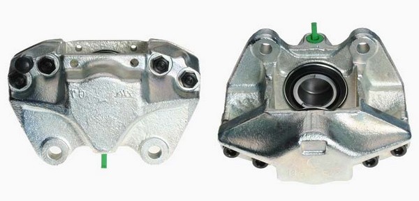 Bromsok, Framaxel, Framför axeln, Vänster Budweg caliper 341120 BUDWEG CALIPER
