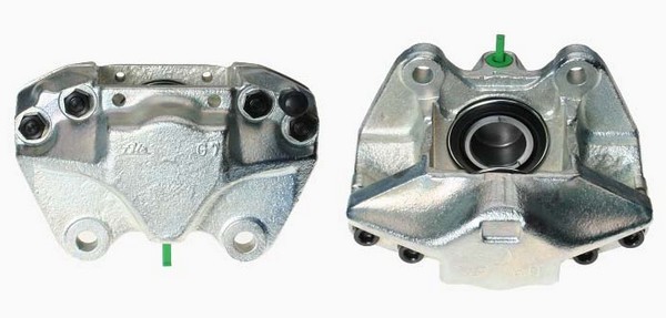 Bromsok, Framaxel, Framför axeln, Höger Budweg caliper 341121 BUDWEG CALIPER