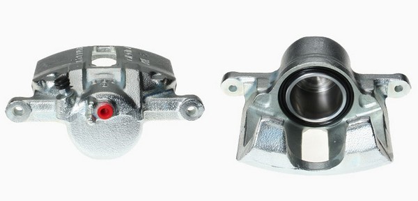 Bromsok, Framaxel, Framför axeln, Vänster Budweg caliper 341200 BUDWEG CALIPER