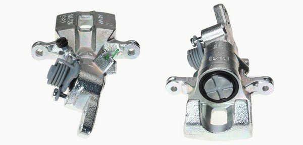 Bromsok, Bakaxel, Bak, Höger, Bakom axeln Budweg caliper 341225 BUDWEG CALIPER
