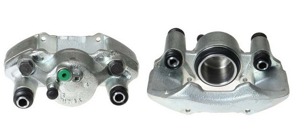 Bromsok, Framaxel, Framför axeln, Vänster Budweg caliper 341230 BUDWEG CALIPER