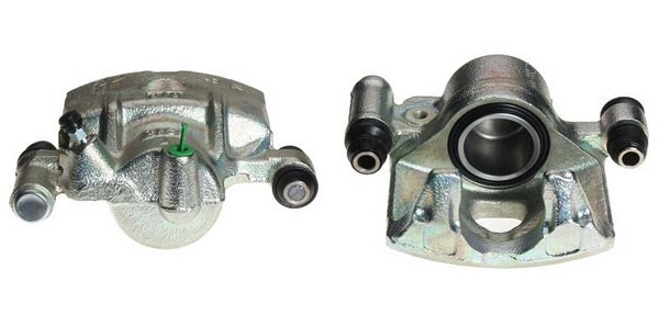 Bromsok, Framaxel, Höger, Bakom axeln Budweg caliper 341329 BUDWEG CALIPER
