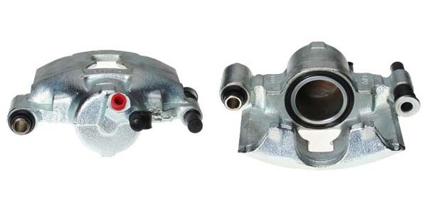 Bromsok, Framaxel, Vänster, Bakom axeln Budweg caliper 34144 BUDWEG CALIPER