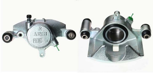 Bromsok, Framaxel, Höger, Bakom axeln Budweg caliper 341451 BUDWEG CALIPER