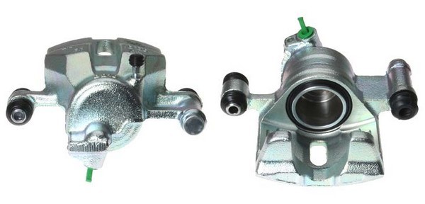 Bromsok, Fram, Vänster, Bakom axeln Budweg caliper 341558 BUDWEG CALIPER