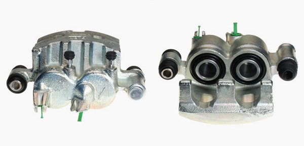Bromsok, Fram, Vänster, Bakom axeln Budweg caliper 341560 BUDWEG CALIPER