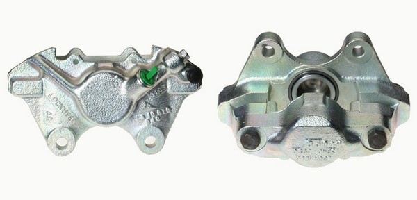 Bromsok, Bakaxel, Vänster, Bakom axeln Budweg caliper 341646 BUDWEG CALIPER