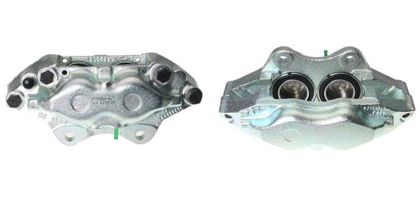 Bromsok, Framaxel, Höger, Bakom axeln Budweg caliper 341653 BUDWEG CALIPER