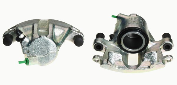 Bromsok, Framaxel, Framför axeln, Vänster Budweg caliper 341732 BUDWEG CALIPER