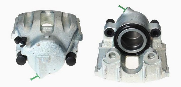 Bromsok, Framaxel, Framför axeln, Vänster Budweg caliper 341738 BUDWEG CALIPER