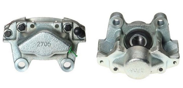 Bromsok, Bakaxel, Vänster, Bakom axeln Budweg caliper 341748 BUDWEG CALIPER