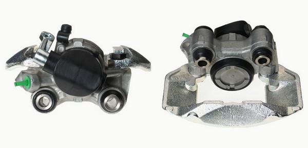 Bromsok, Framaxel, Framför axeln, Vänster Budweg caliper 341756 BUDWEG CALIPER