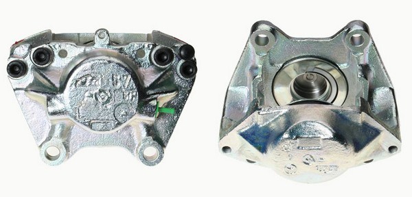 Bromsok, Framaxel, Vänster, Bakom axeln Budweg caliper 341774 BUDWEG CALIPER
