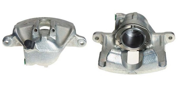 Bromsok, Framaxel, Framför axeln, Vänster Budweg caliper 341804 BUDWEG CALIPER