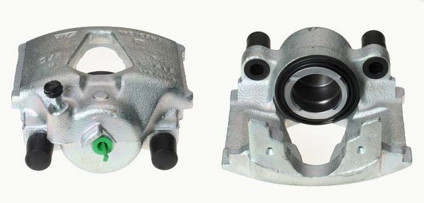 Bromsok, Framaxel, Framför axeln, Vänster Budweg caliper 341820 BUDWEG CALIPER