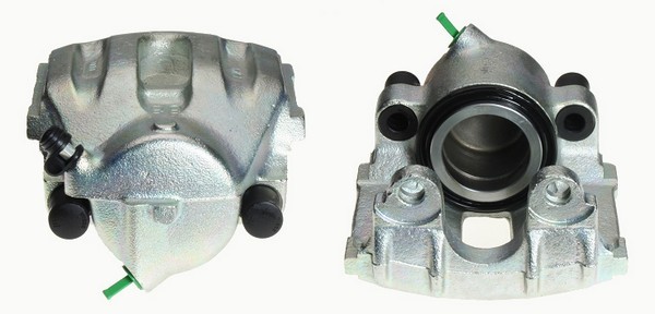 Bromsok, Framaxel, Framför axeln, Vänster Budweg caliper 341830 BUDWEG CALIPER
