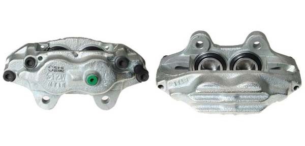 Bromsok, Framaxel, Vänster, Bakom axeln Budweg caliper 341882 BUDWEG CALIPER