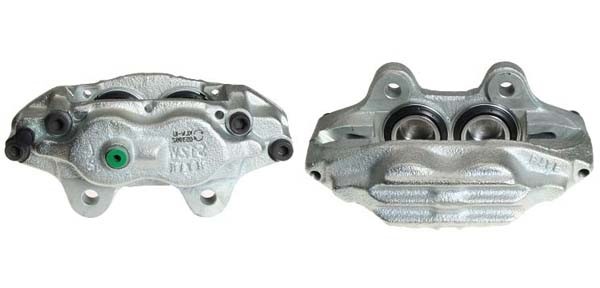 Bromsok, Framaxel, Höger, Bakom axeln Budweg caliper 341883 BUDWEG CALIPER