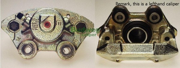 Bromsok, Fram, Framaxel, Framför axeln, Höger Budweg caliper 3418 BUDWEG CALIPER