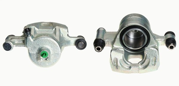 Bromsok, Fram, Framaxel, Höger, Bakom axeln Budweg caliper 341889 BUDWEG CALIPER