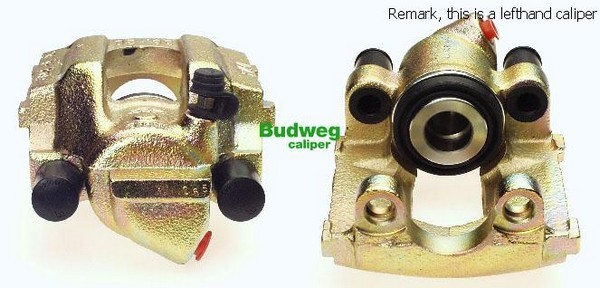 Bromsok, Bakaxel, Bak, Höger, Bakom axeln Budweg caliper 341893 BUDWEG CALIPER