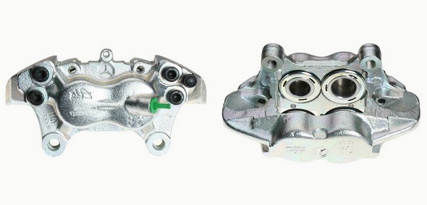 Bromsok, Framaxel, Vänster, Bakom axeln Budweg caliper 341924 BUDWEG CALIPER