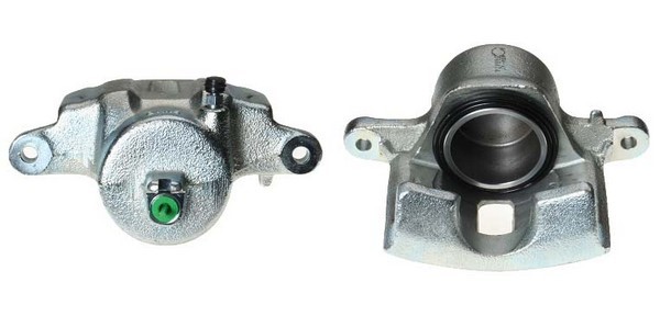 Bromsok, Framaxel, Vänster, Bakom axeln Budweg caliper 341962 BUDWEG CALIPER