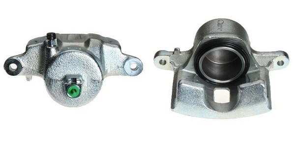 Bromsok, Framaxel, Höger, Bakom axeln Budweg caliper 341963 BUDWEG CALIPER