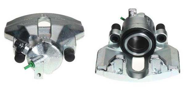 Bromsok, Framaxel, Framför axeln, Vänster Budweg caliper 341982 BUDWEG CALIPER