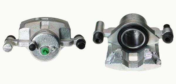 Bromsok, Framaxel, Framför axeln, Vänster Budweg caliper 342002 BUDWEG CALIPER