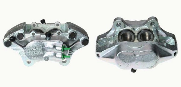 Bromsok, Framaxel, Höger, Bakom axeln Budweg caliper 342015 BUDWEG CALIPER