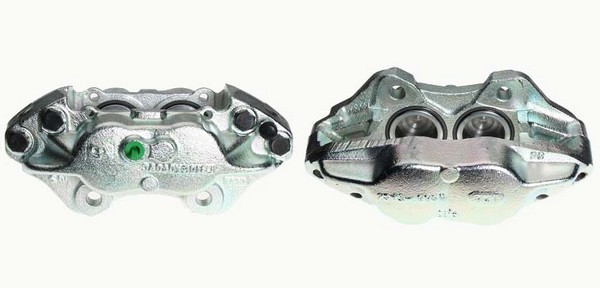 Bromsok, Framaxel, Vänster, Bakom axeln Budweg caliper 342042 BUDWEG CALIPER
