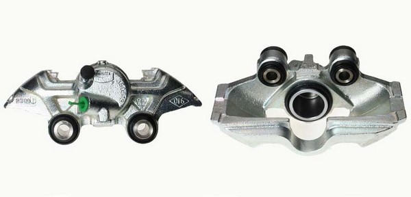Bromsok, Framaxel, Framför axeln, Vänster Budweg caliper 342054 BUDWEG CALIPER