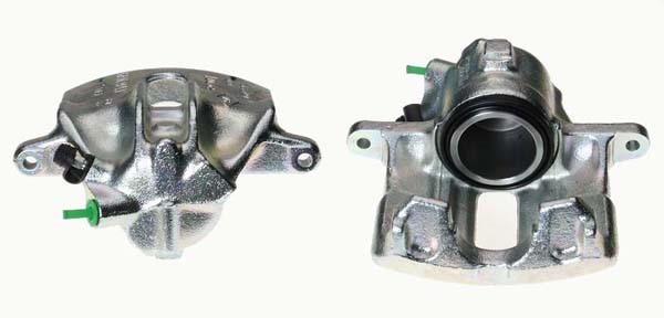 Bromsok, Framaxel, Framför axeln, Vänster Budweg caliper 342138 BUDWEG CALIPER