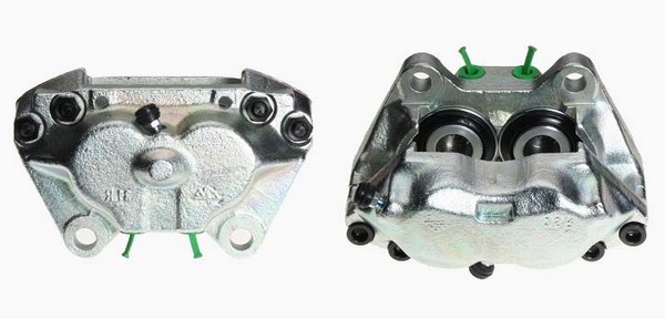 Bromsok, Framaxel, Höger, Bakom axeln Budweg caliper 34217 BUDWEG CALIPER