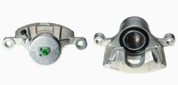 Bromsok, Framaxel, Framför axeln, Vänster Budweg caliper 342204 BUDWEG CALIPER