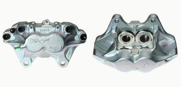Bromsok, Framaxel, Framför axeln, Vänster Budweg caliper 342272 BUDWEG CALIPER