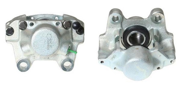 Bromsok, Bakaxel, Vänster, Bakom axeln Budweg caliper 342370 BUDWEG CALIPER