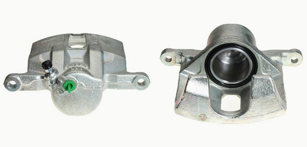 Bromsok, Framaxel, Framför axeln, Vänster Budweg caliper 342420 BUDWEG CALIPER