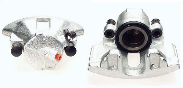 Bromsok, framaxel vänster, Bakom axeln Budweg caliper 342482 BUDWEG CALIPER