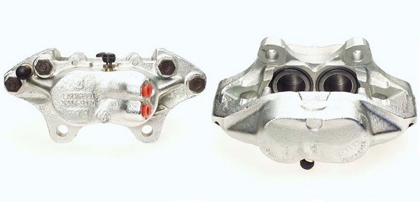 Bromsok, Framaxel, Framför axeln, Vänster Budweg caliper 342504 BUDWEG CALIPER