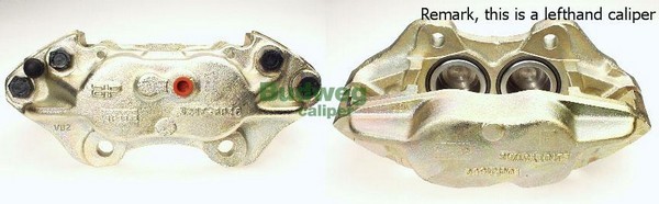 Bromsok, Framaxel, Framför axeln, Höger Budweg caliper 342511 BUDWEG CALIPER