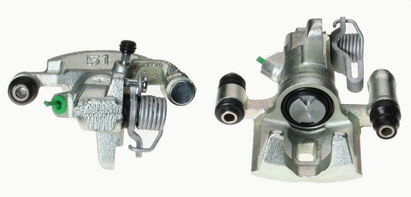 Bromsok, Bak, Vänster, Bakom axeln Budweg caliper 342548 BUDWEG CALIPER