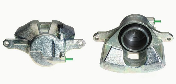 Bromsok, Framaxel, Vänster, Bakom axeln Budweg caliper 342590 BUDWEG CALIPER