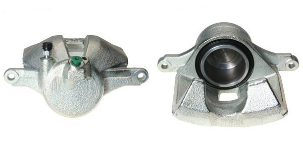Bromsok, Framaxel, Höger, Bakom axeln Budweg caliper 342593 BUDWEG CALIPER